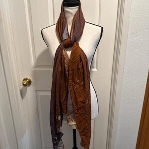 Like New | Sold Out! VELA Rare Dusk til Dawn Printed Woven Modal Scarf/Hijab